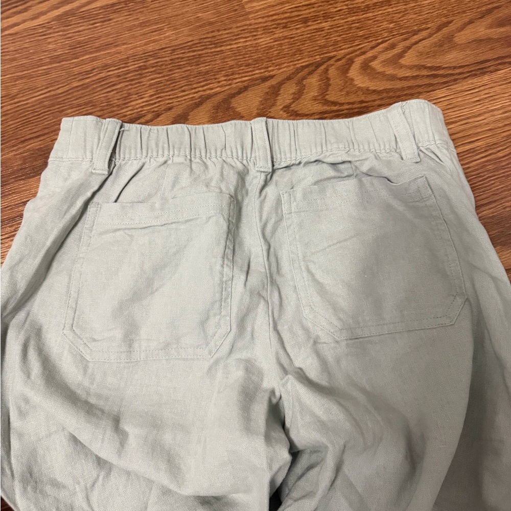 Hollister Ultra Low-Rise Super Baggy Pants in Light Gray